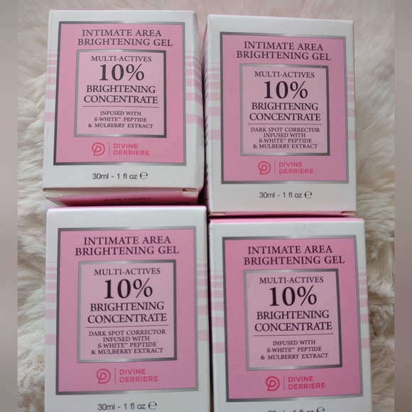 4-Divine Derriere Intimate Area Brightening Gel 1 oz New In Box